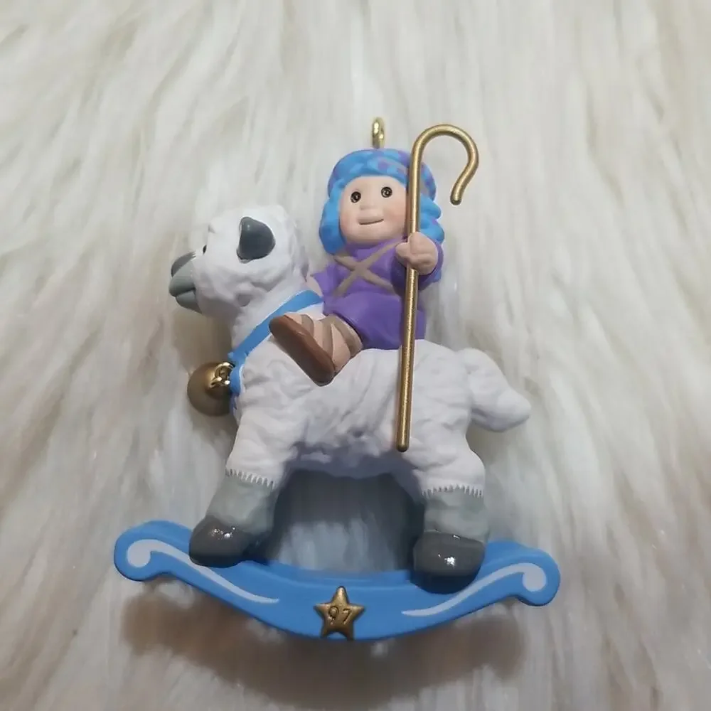 Vintage Hallmark Keepsake Ornament Faithful Shepherd 1997